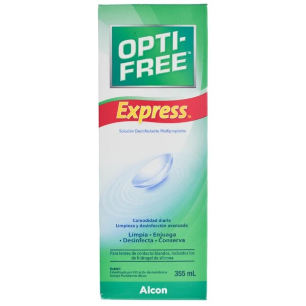 Opti-Free Express Solución Multipropósito 355 mL - Alcon Opti-Free Express Solución Multipropósito 355 mL - Alcon