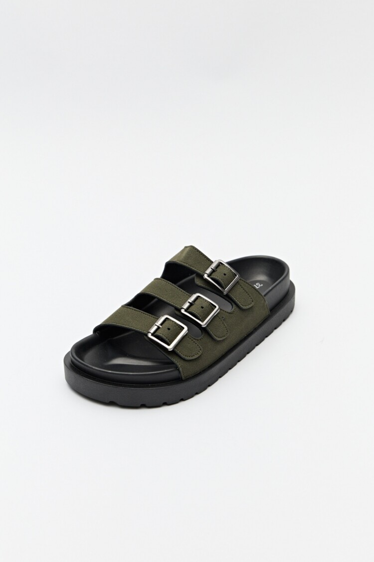 SANDALIA CAIREL Verde Militar