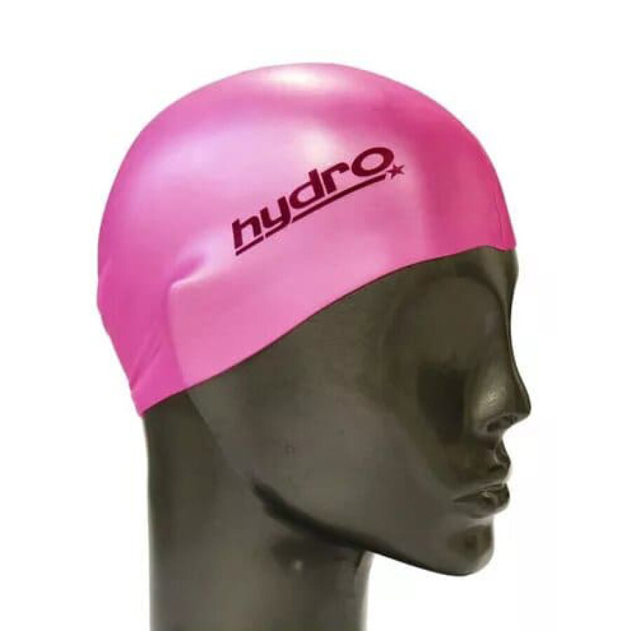 Gorro Hydro Natacion Silicona JR Rosado