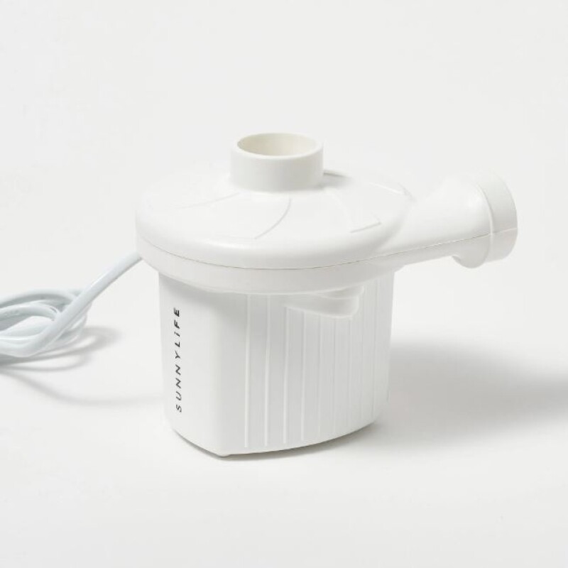 Inflador electrico sunnylife - Blanco Inflador Electrico Sunnylife - Blanco
