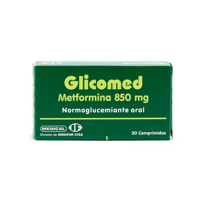 GLICOMED CJ X 30 COMPRIMIDOS única