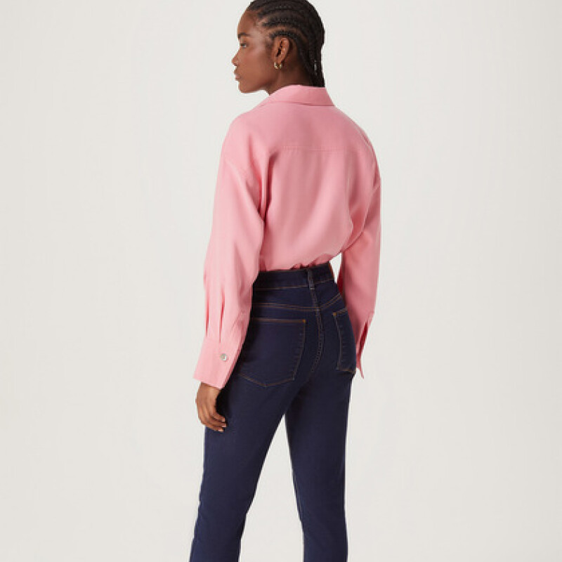CALCA SUPER SKINNY FEM AZUL ESCURO