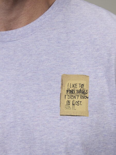 T-SHIRT POP LILA MEL