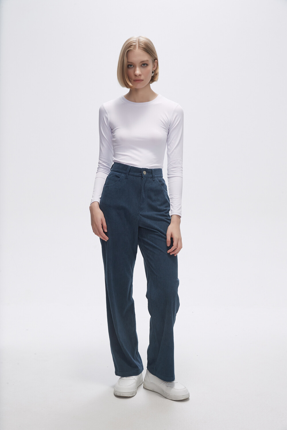 Pantalon Tesiyo Azul Piedra