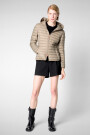 HOODED JACKET DAISY Gris