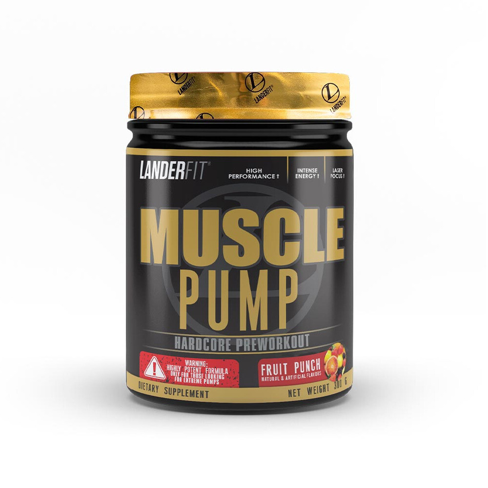 LANDERFIT MUSCLE PUMP FRUIT PUNCH FR. X única