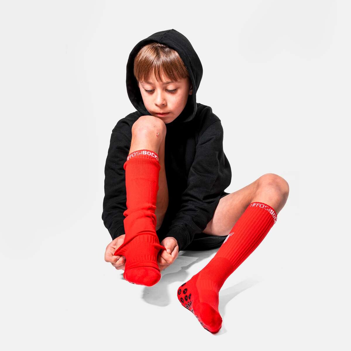 Medias Tiffosi Tubo de Niños - rojo 