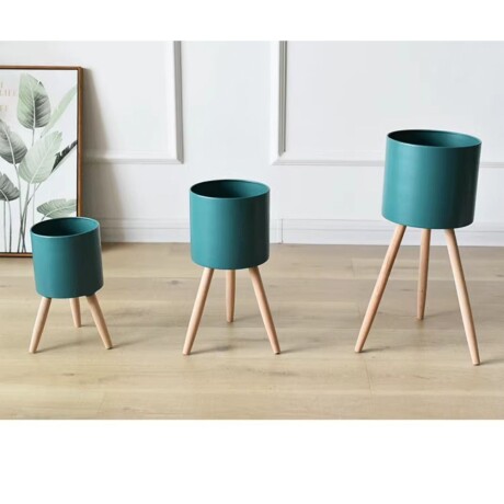 Set de macetas Concret Verde