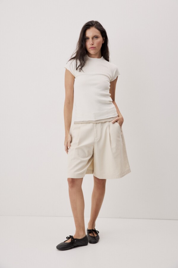 REMERA PILON Blanco