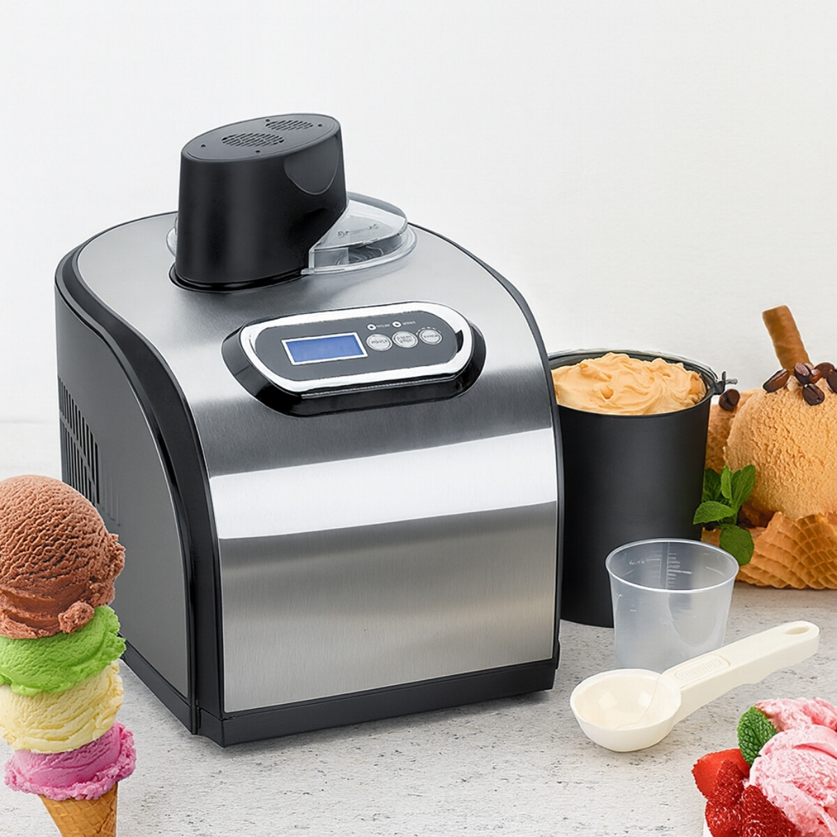 Máquina de helado artesanal familiar 