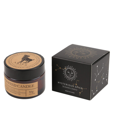 Vela Aromática Del Zodiaco Aries - Gardenia