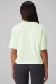 Polo Cotton Boxy Tee Mujer Neo Lime