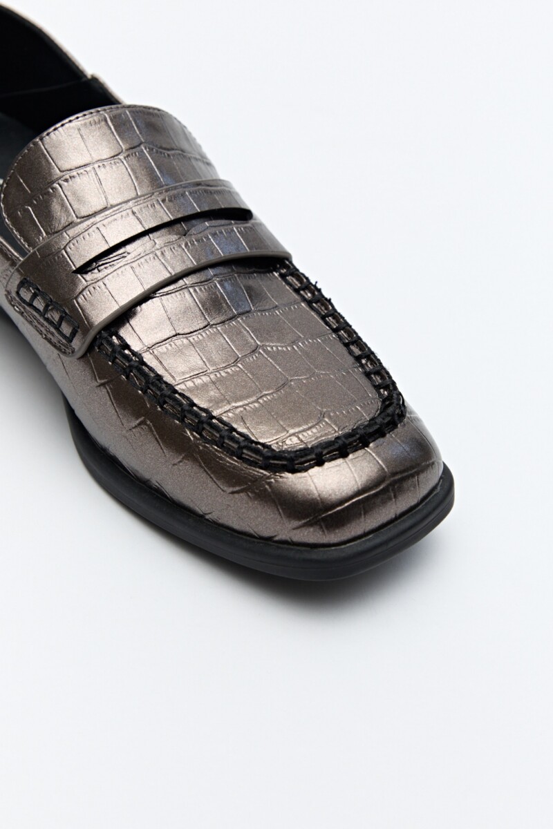 MOCASIN FAZERA Plateado