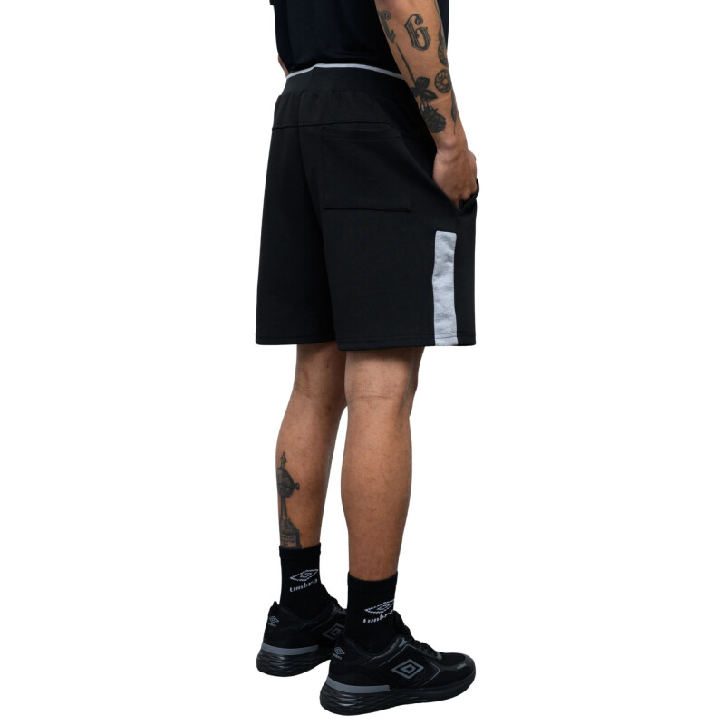 UMBRO BERMUDA CUTS Negro-gris Melange