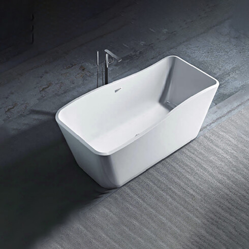 Bañera Simple Autoportante 170X78X65 De Acrilico Blanco Brillo - Incluye Desague 000