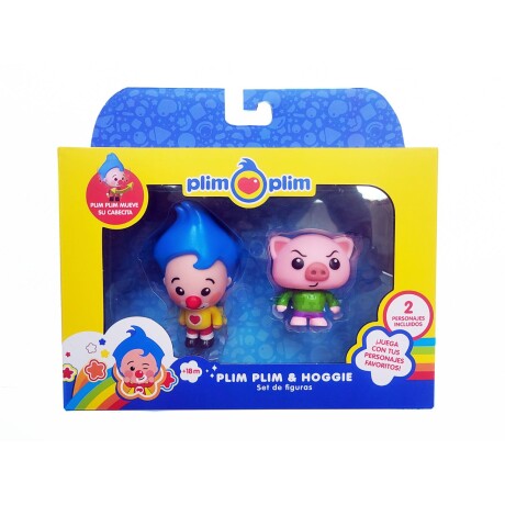 Set de Figuras Plim Plim 2 Muñecos Plim Plim + Hoggie 001