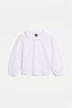 Remera con volado BLANCO