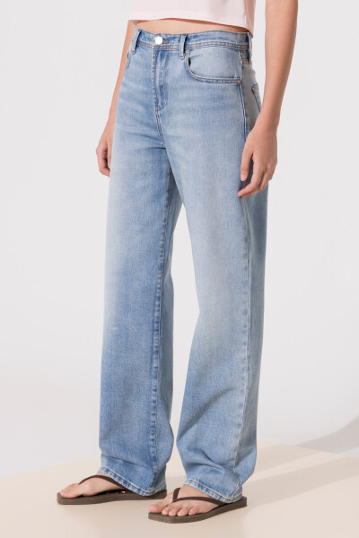 JEANS STRAIGHT WASH Celeste