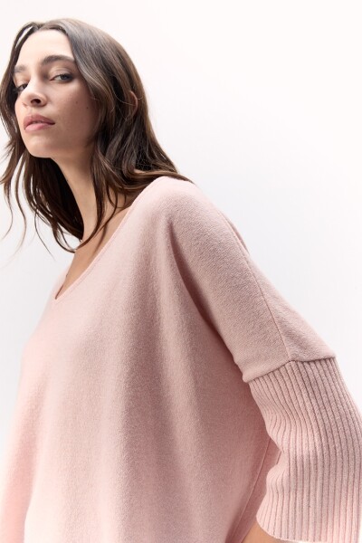 Sweater Venecia Rosa Pálido