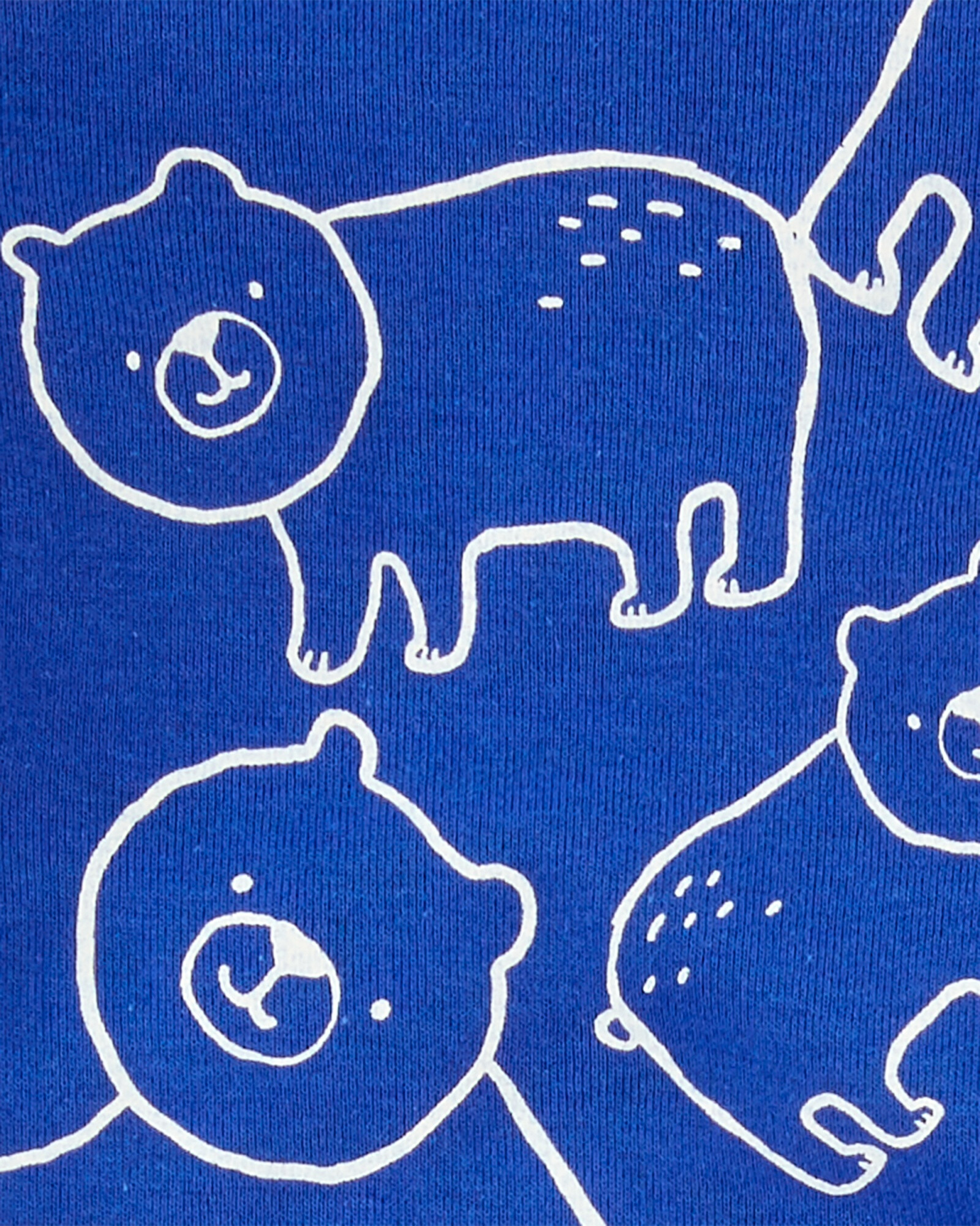 Pack cuatro bodies de algodón diseño osos Sin color