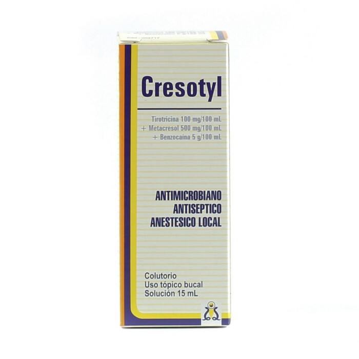 CRESOTYL FCO. X 15 ML. CJ única