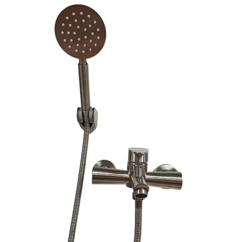 Grifería de ducha Monocomando Exterior con transferencia Celtic Gris Satinado Grifería De Ducha Monocomando Exterior Con Transferencia Celtic Gris Satinado