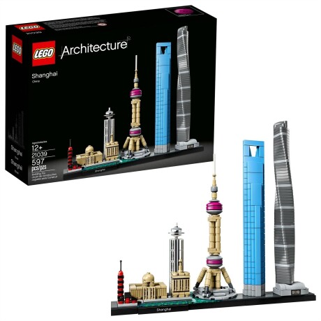 Lego Arquitectura Rascacielo de Shangai 597pzas 001