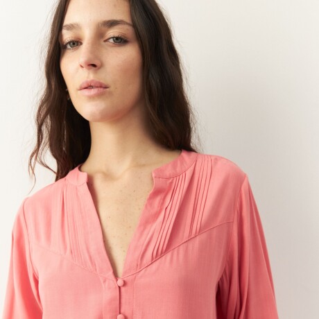 CAMISA PERLINA Coral