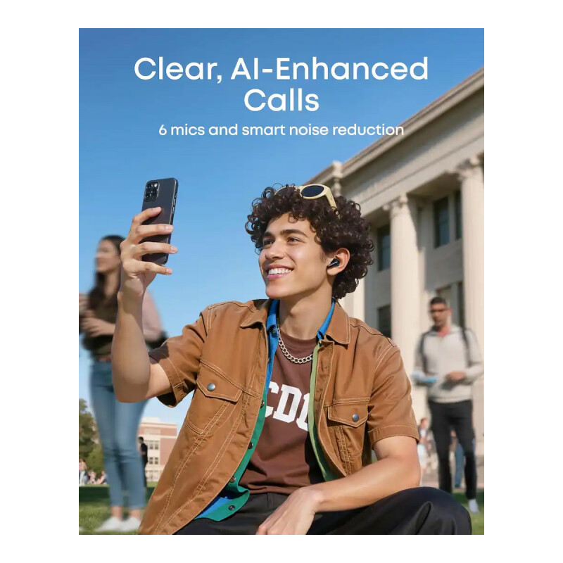 Auriculares Inalámbricos Anker Soundcore P31i ANC IA Negro Auriculares Inalámbricos Anker Soundcore P31i ANC IA Negro