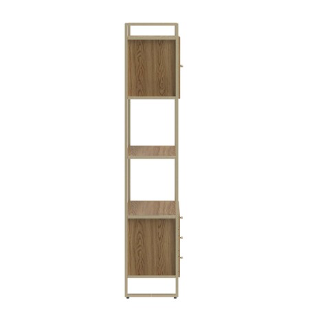 BIBLIOTECA MDF-Y-METAL VOSS