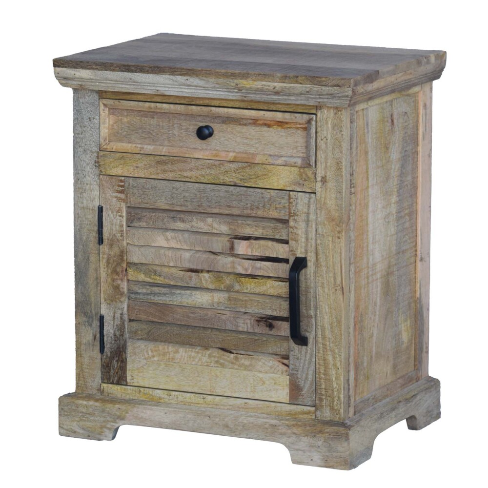 MESA DE LUZ MADERA-DE-MANGO MARRON 1C/1P JUN