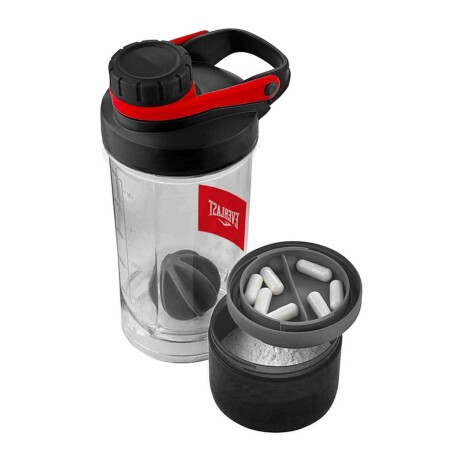 Botella Everlast Shaker 500 ml - Negro/Rojo Botella Everlast Shaker 500 ml - Negro/Rojo