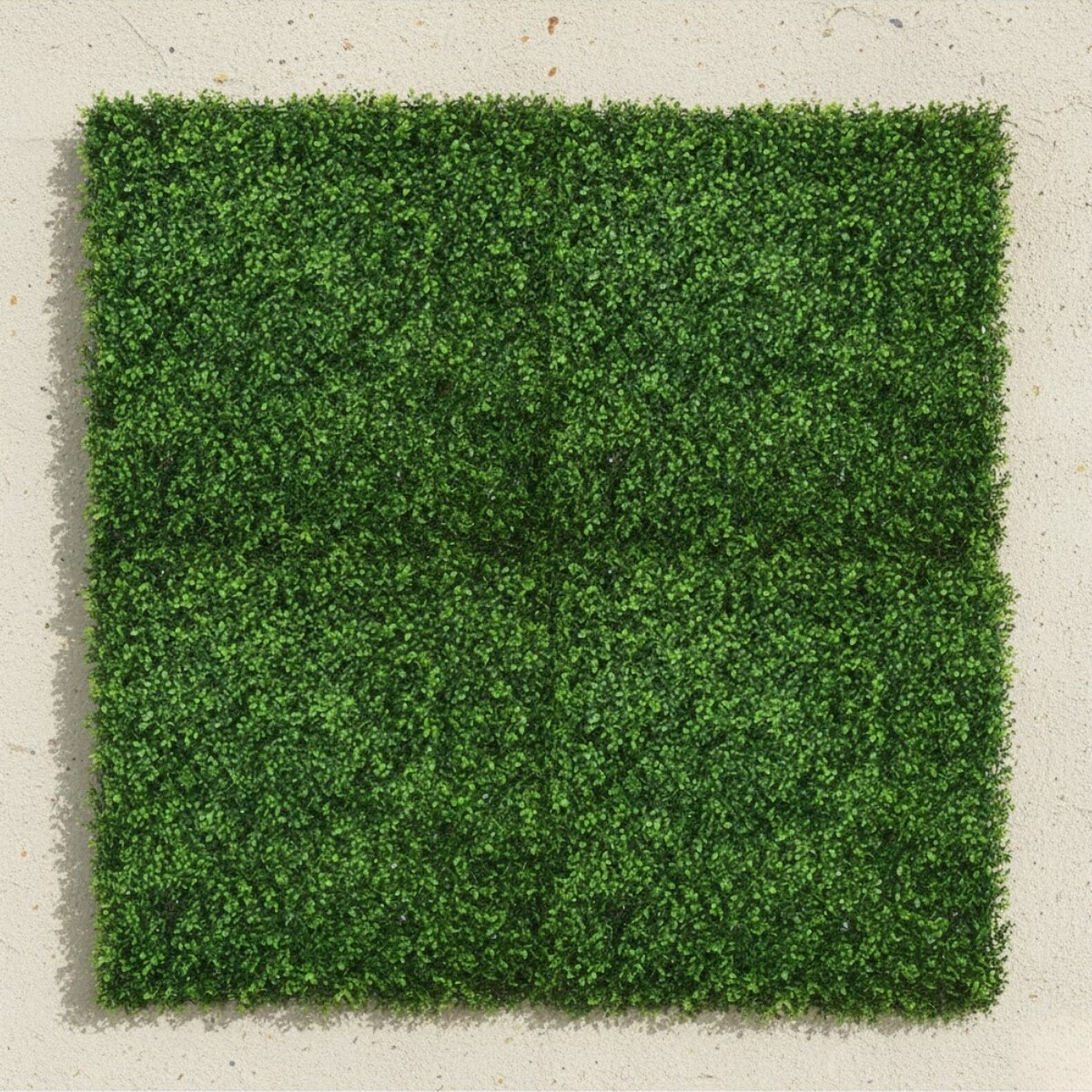 Set x4 Panel artificial símil trébol 40x60 cm - VERDE 