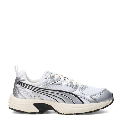 Championes Unisex Puma Milenio Tech Lt Blanco - Plata