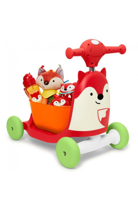Andador, buggy y monopatín 3 en 1, diseño zorro Andador, buggy y monopatín 3 en 1, diseño zorro