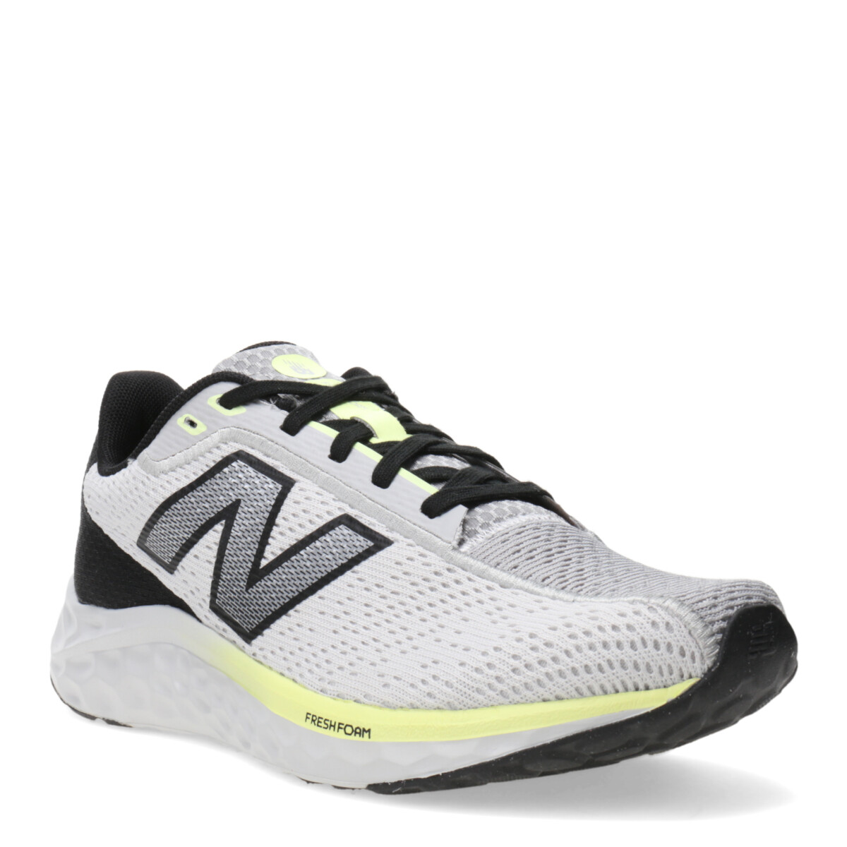 Championes de Hombre New Balance Fresh Foam 680 V8 - Gris - Negro - Amarillo Fluor 