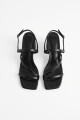 Sandalia crocco negro