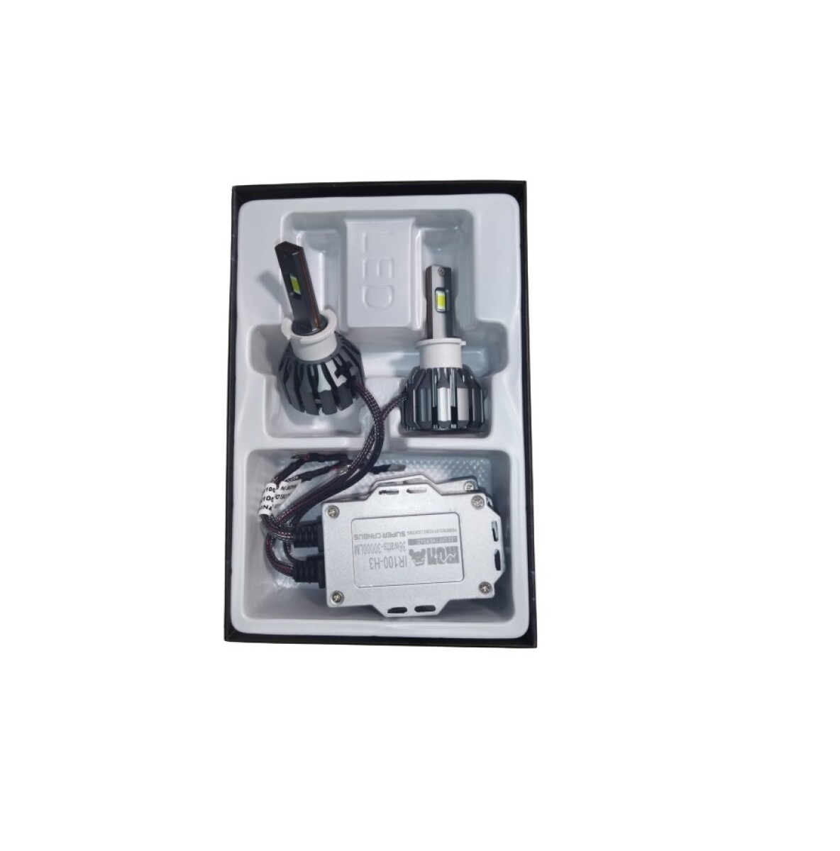 KIT LED H3 30.000LM / 36W - 6000K IR100 