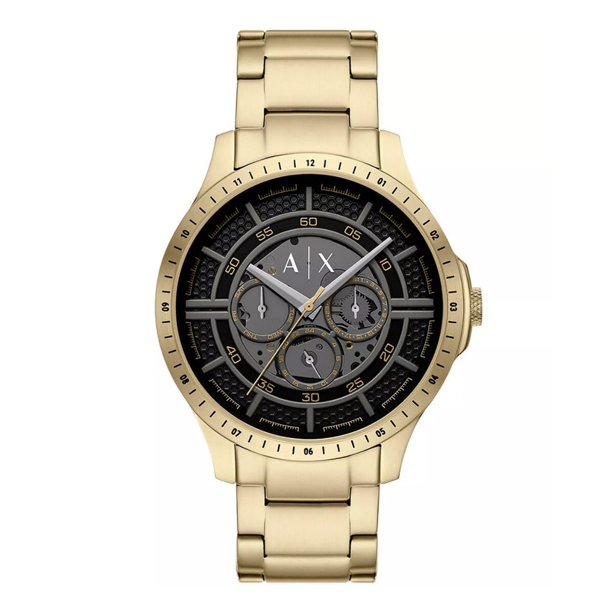 Reloj ARMANI EXCHANGE HAMPTON Acero Dorado Esfera 46mm 