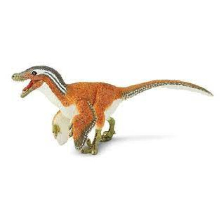 Safari Ltd Figura de Dinosaurio Velociraptor con plumas 100032 Safari Ltd Figura de Dinosaurio Velociraptor con plumas 100032