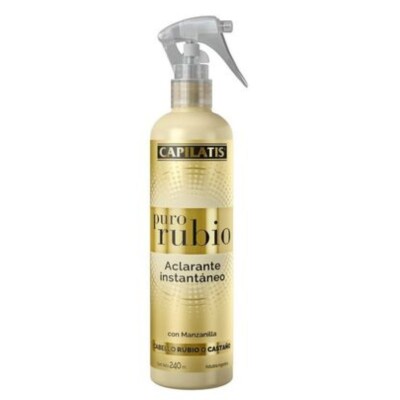 Tratamiento Capilar Aclarante Capilatis Instantáneo Puro Rubio Spray 240 ML Tratamiento Capilar Aclarante Capilatis Instantáneo Puro Rubio Spray 240 ML