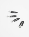 Accesorios Pelo Set Varios Set De Hebillas Backstage - Negro