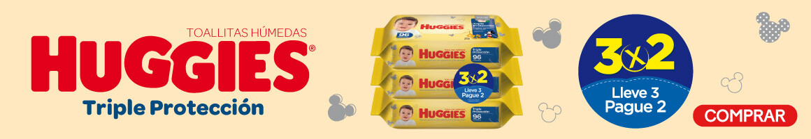 Toallitas Húmedas Huggies Limpieza Cotidiana Pack Ahorro X288 — Coral