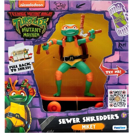 Figura Tortugas Ninja 71047 12 cm MICHELANGELO