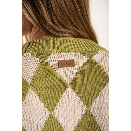 Sweater Rombos Oliva