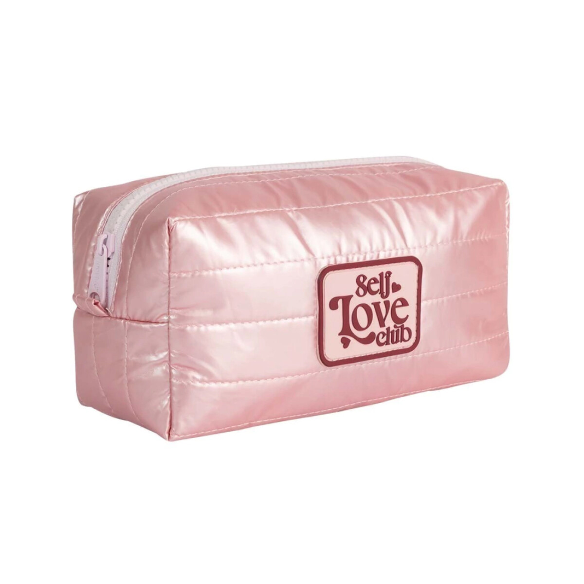 Cartuchera Mooving Rectangular Matelasse - Rosada 