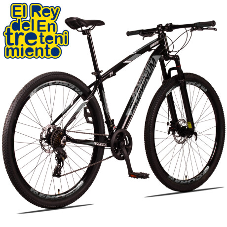 Bicicleta Montaña Rod 29 Freno Disco Aluminio Cambios Negro