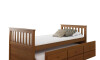 Cama Marinera 1 plaza Pino - Tota 005 Marron
