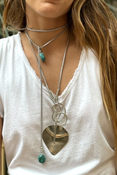 COLLAR AARAV Plateado