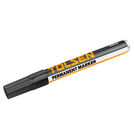 TOLSEN MARCADOR INDUSTRIAL PERMANENTE NEGRO Tolsen Marcador Industrial Permanente Negro